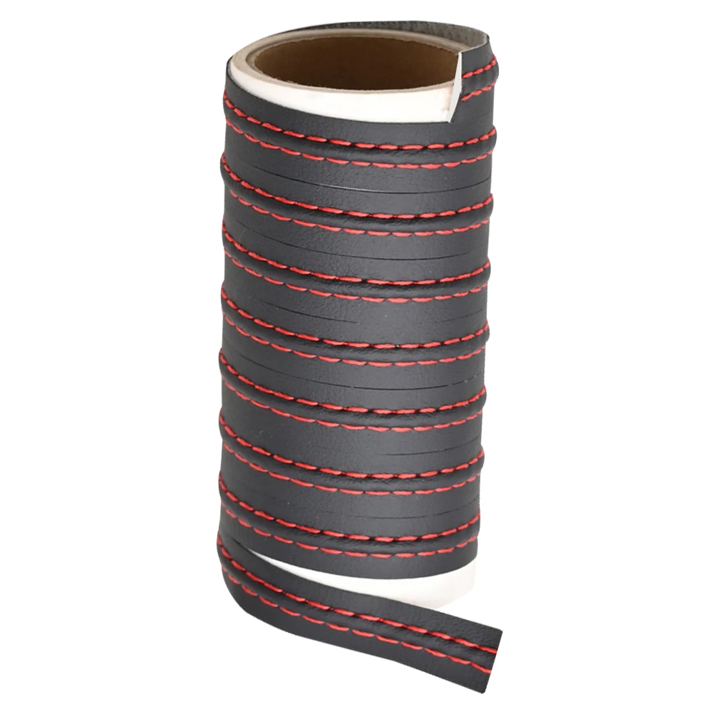 

Decorative Strip 1m Car Gaps Trim Molding Flexible Body Interior Accessory Black Dust Proof PU Material Automotive Body Trim