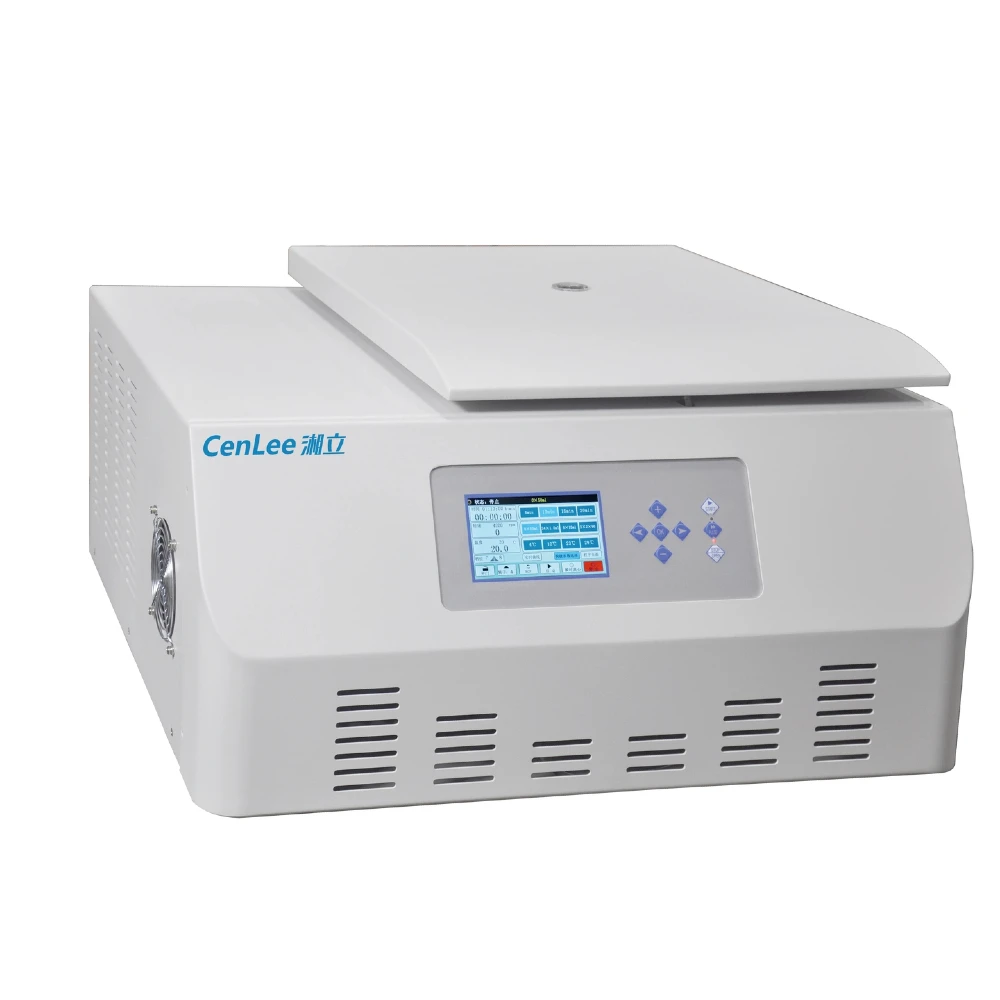 TDL5M Refrigerated Centrifuge 6000rpm 4x250ml Swing Rotor Continues Benchtop Low Speed Centrifuge Machine Laboratory Centrifuge