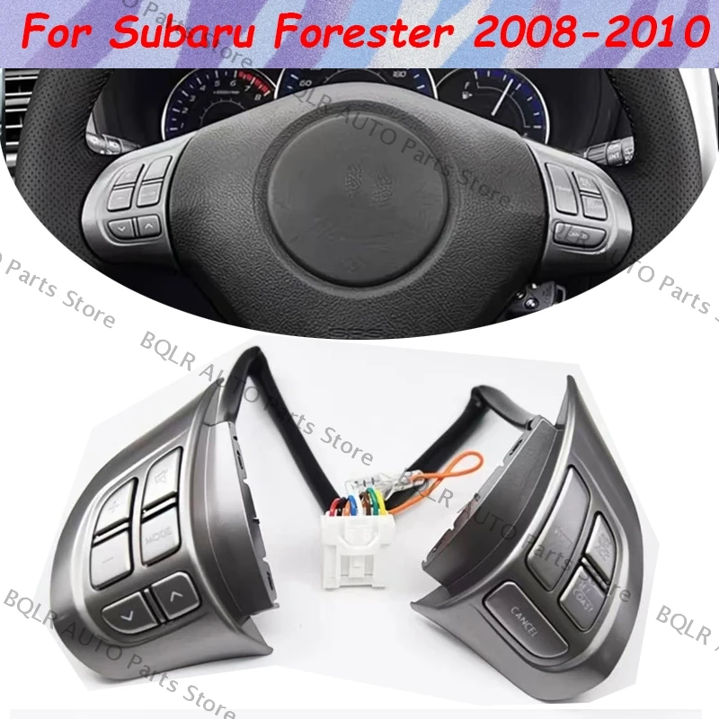 

For Subaru Forester 2008 2009 2010 Car Steering Wheel Button Audio Cruise Control Satellite Switch