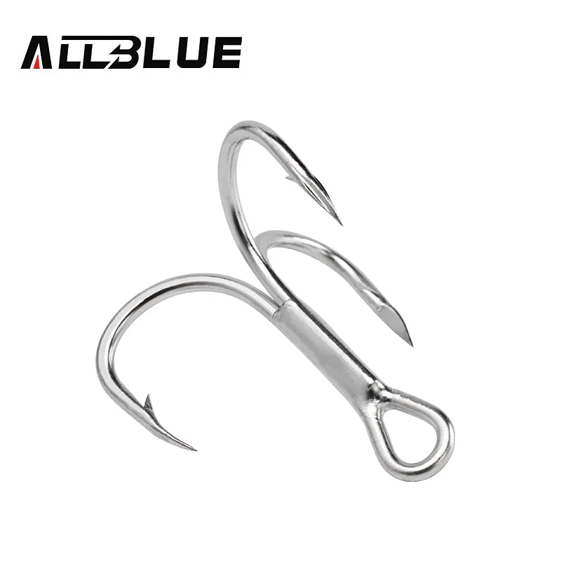 Ganchos de Pesca ALLBLUE Agudos y Súper Fuertes – Alta Resistencia