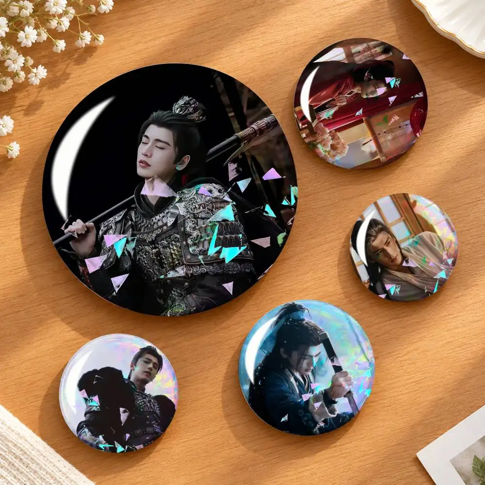 P-Pursuit of Jade X-Xie Zheng Zhang LH  Custom Tinplate Round Button Badge Pins Brooches