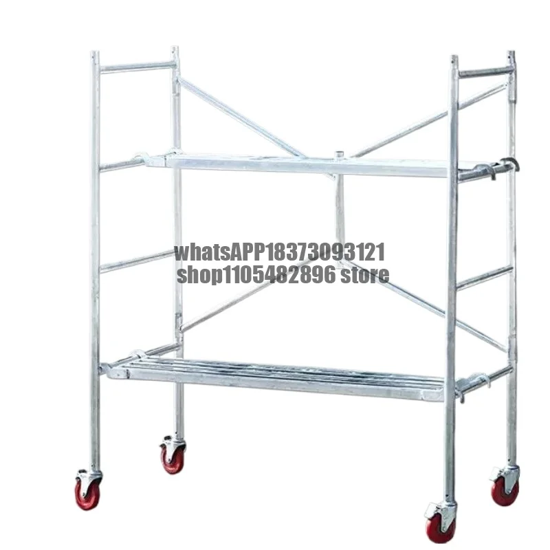 Folding scaffolding Portable scaffolding Foldable decoration platform Household scaffolding