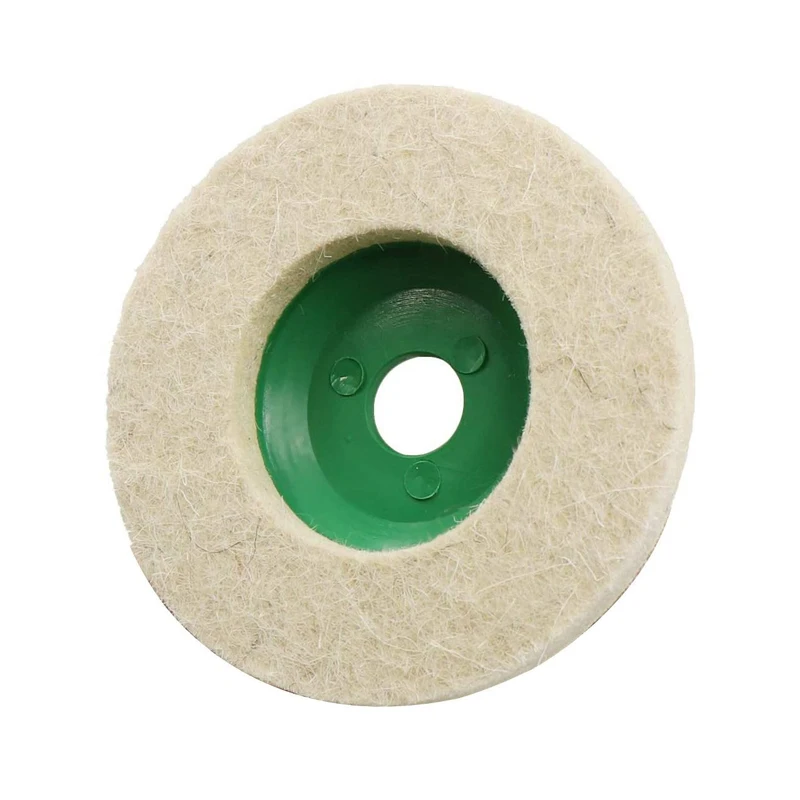 12pcs/set Wool Wheel Grinding Disc with Polishing Wax For Metal Rust Removal 4
