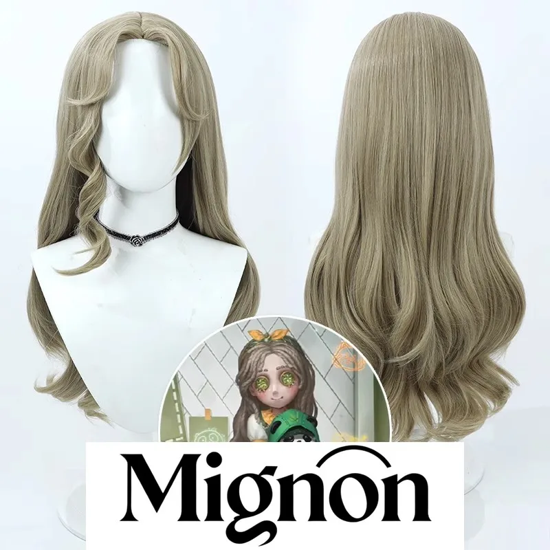 Identity V Little Girl Rolling Partner cosplay wig linen color Halloween gift