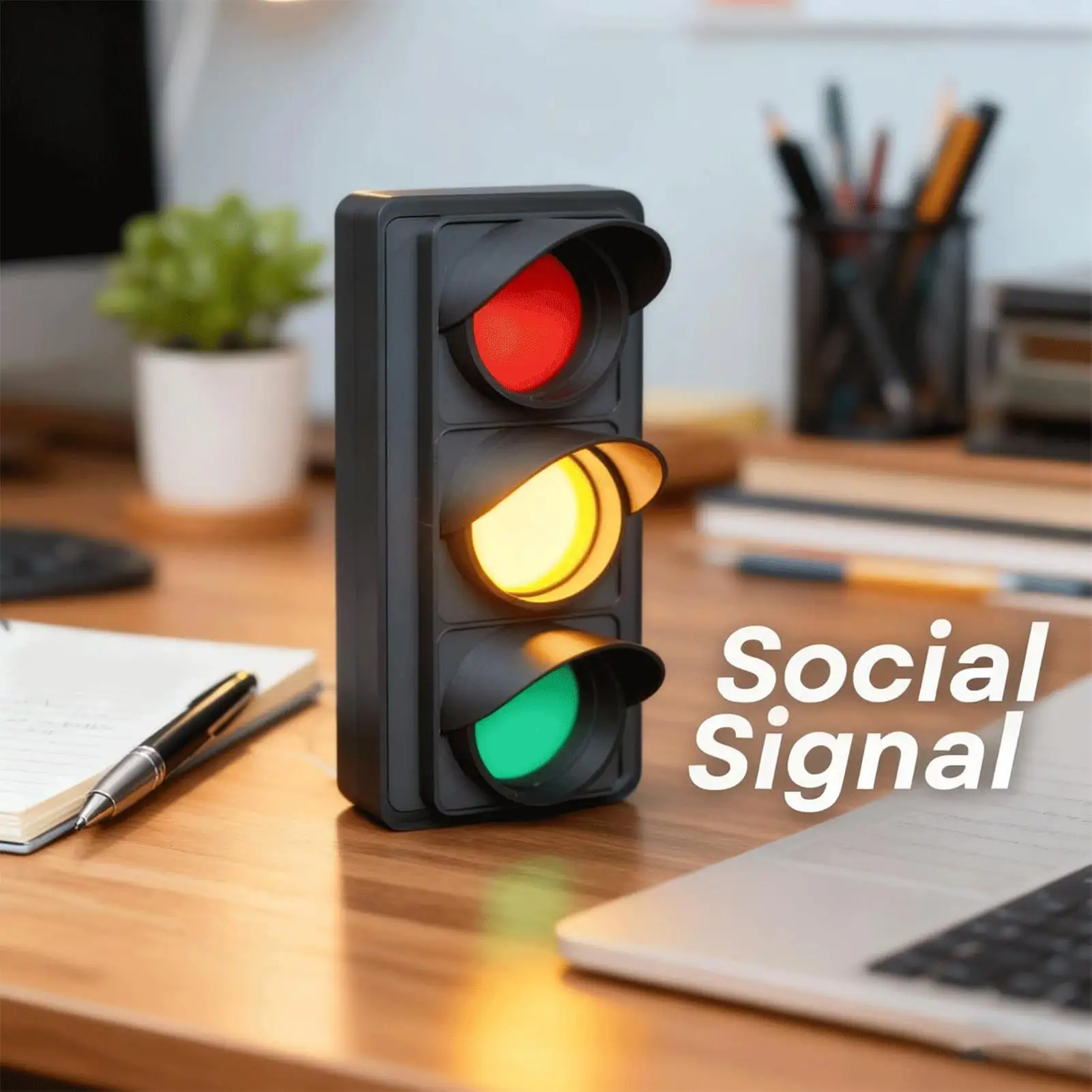 

USB Busy Light for Office 3 Color Status Indicator Lamp Do Not Disturb Sign LED Traffic Light for Video Conference Focused Work