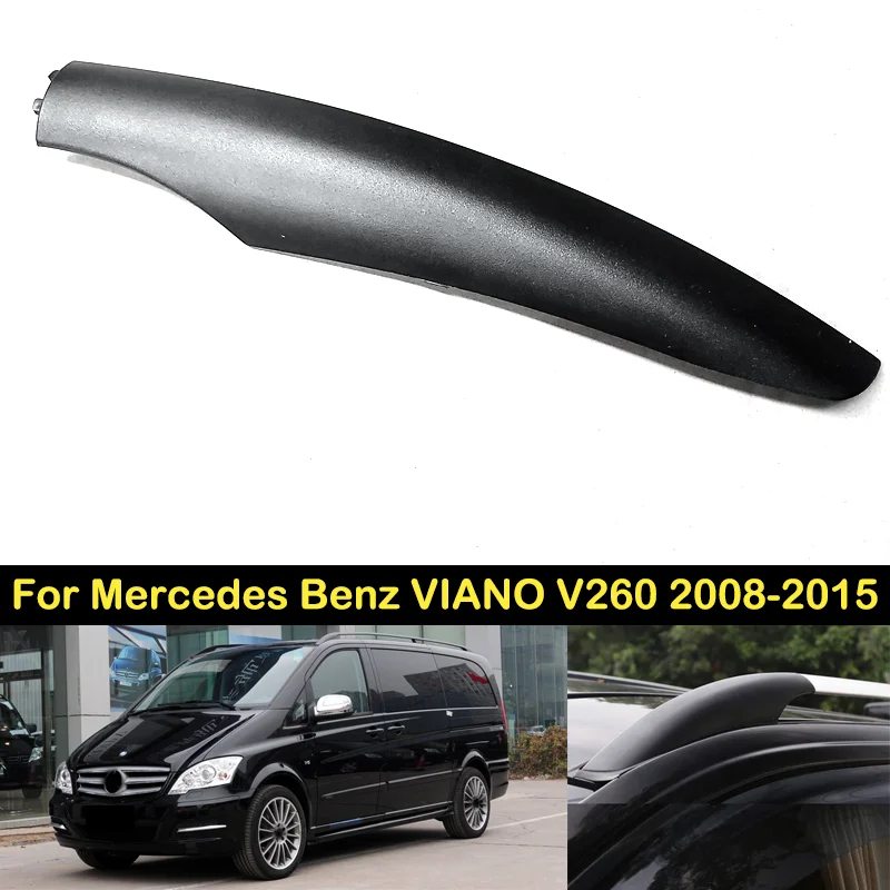 

DECHO Car luggage rack cover For Mercedes Benz VIANO V260 2008 2009-2015 Roof luggage rack lid cover guard cap Decorative shell