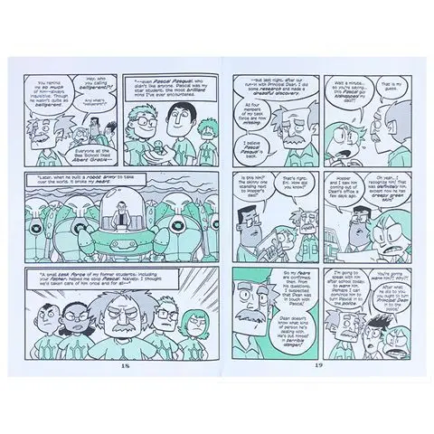 مجموعة كاملة من المبرمجين السري 1-6 مجلدات - كتب كوميدية ترفيهية للأطفال باللغة الإنجليزية #3