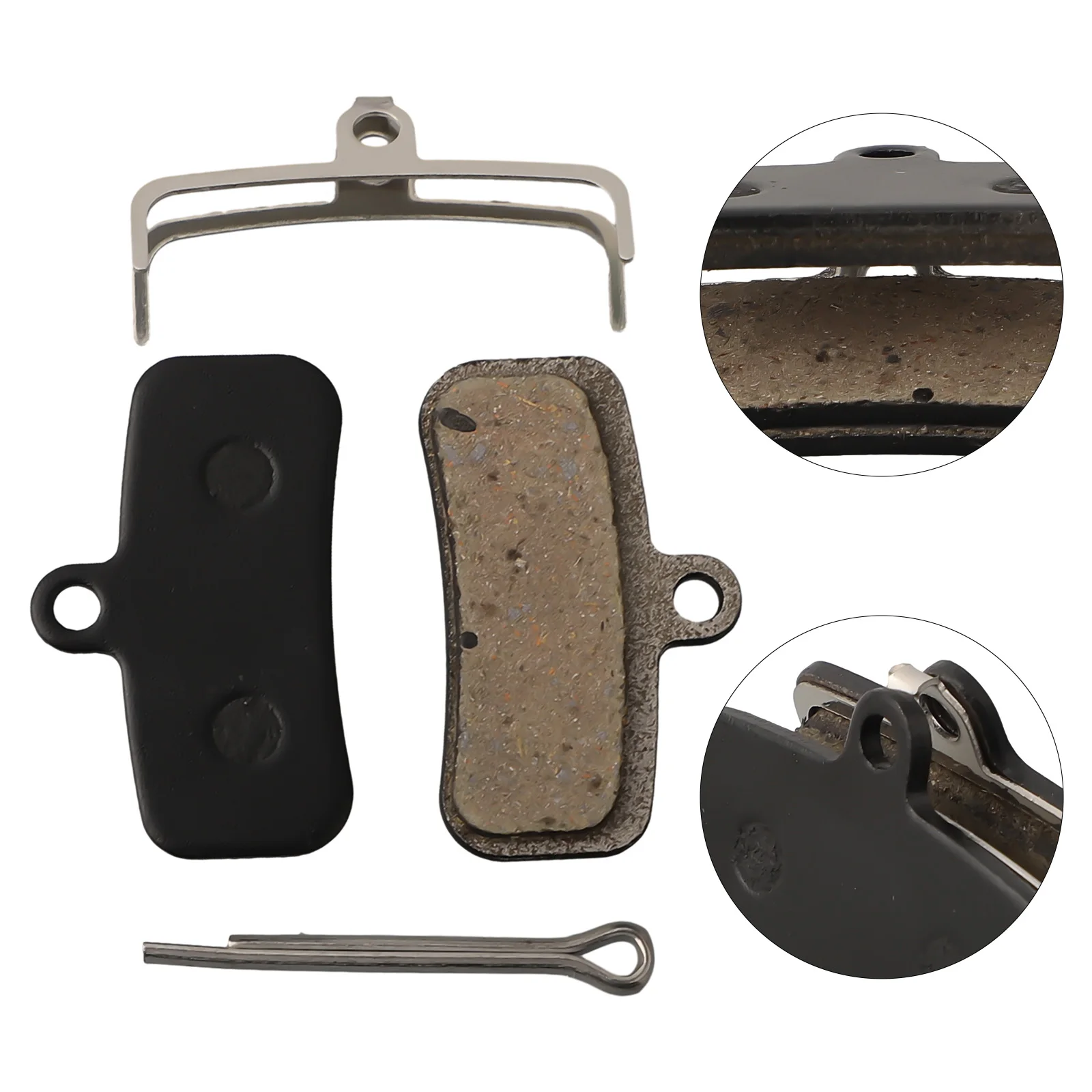 Semi Metal Construction Disc Brake Pads Designed Specifically for Compatibility with For Shimano's Saint and Zee Series Models