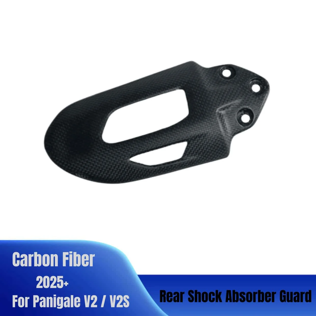 

For DUCATI Panigale V2 V2S 2025 Carbon Fiber Shock Absorber Cover Protection Motorcycle Modified Parts