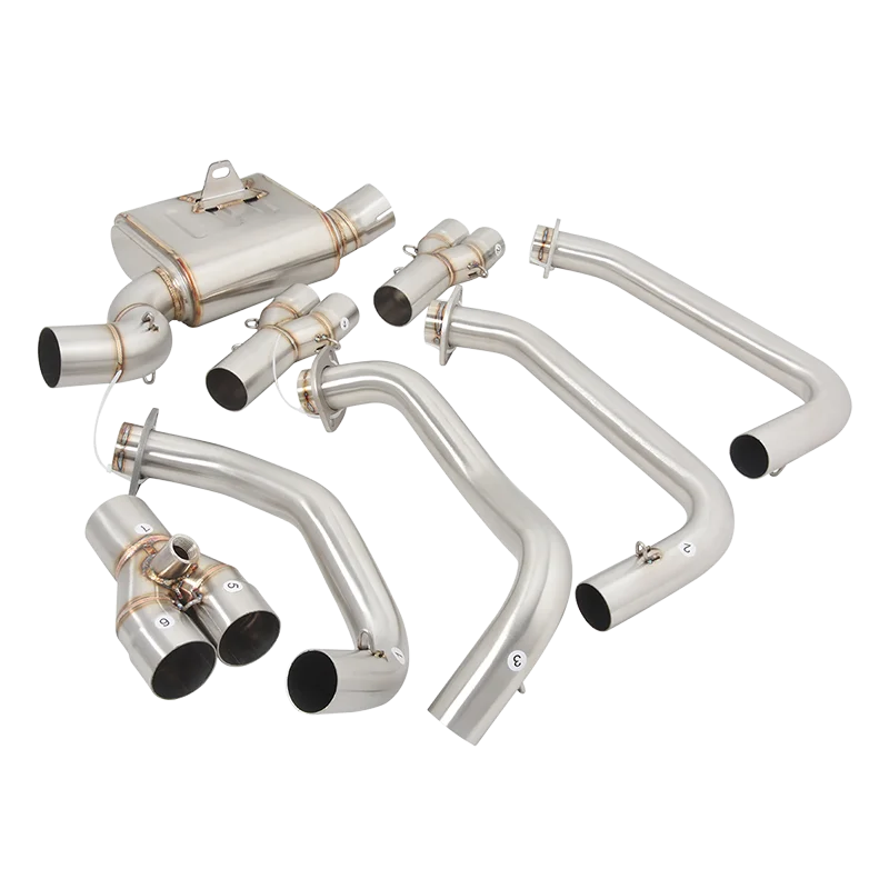 For KAWASAKI Z1000 Ninja1000 Z1000SX Ninja 1000 2010 - 2020 Motorcycle Exhaust Escape Systems Muffler Front Middle Link Pipe