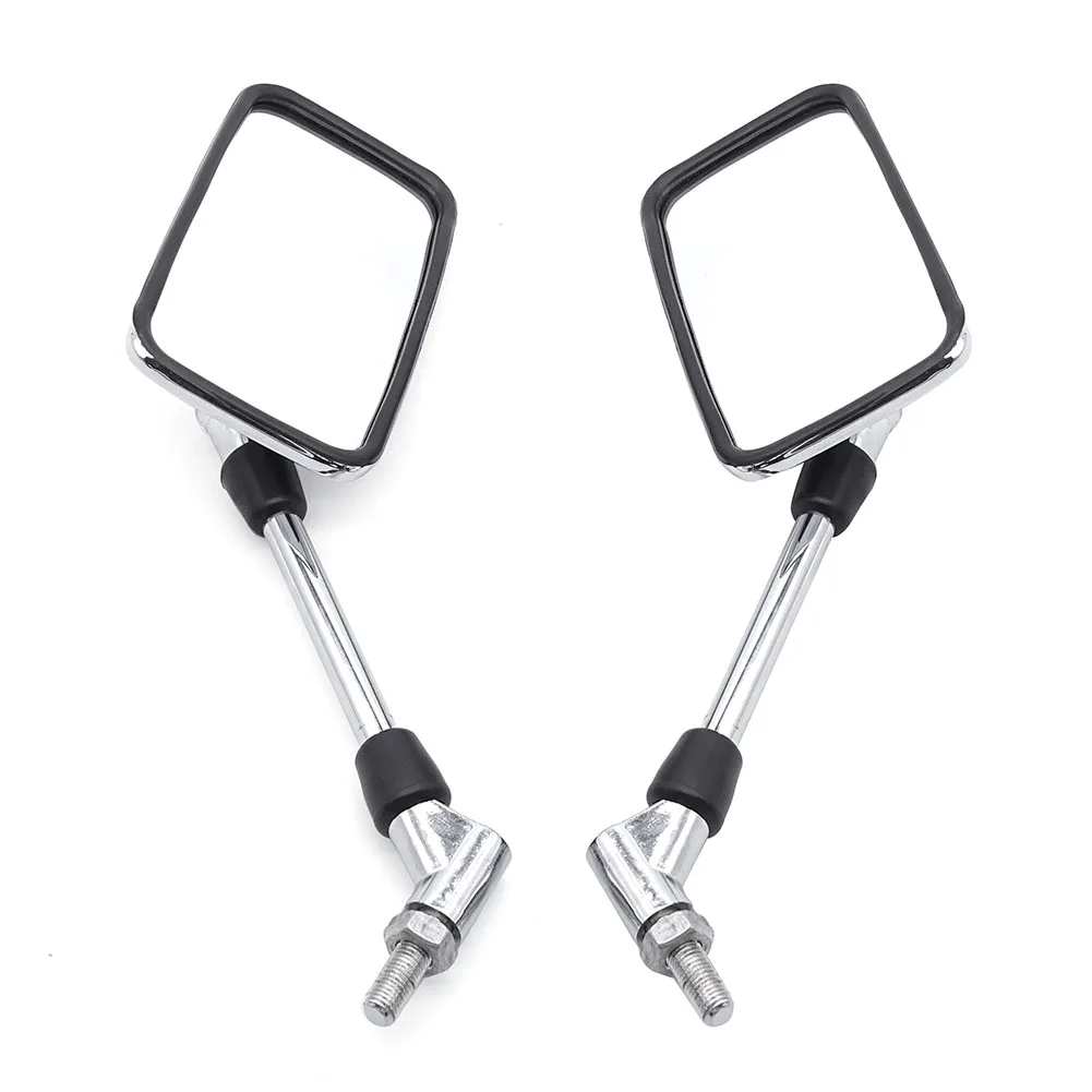 2pcs 10MM Motorcycle Metal Rearview Side Mirror For Honda Hornet 250 600 900 Jade VT250 CB-1 CB400 SF CB600 CB750 CB1300