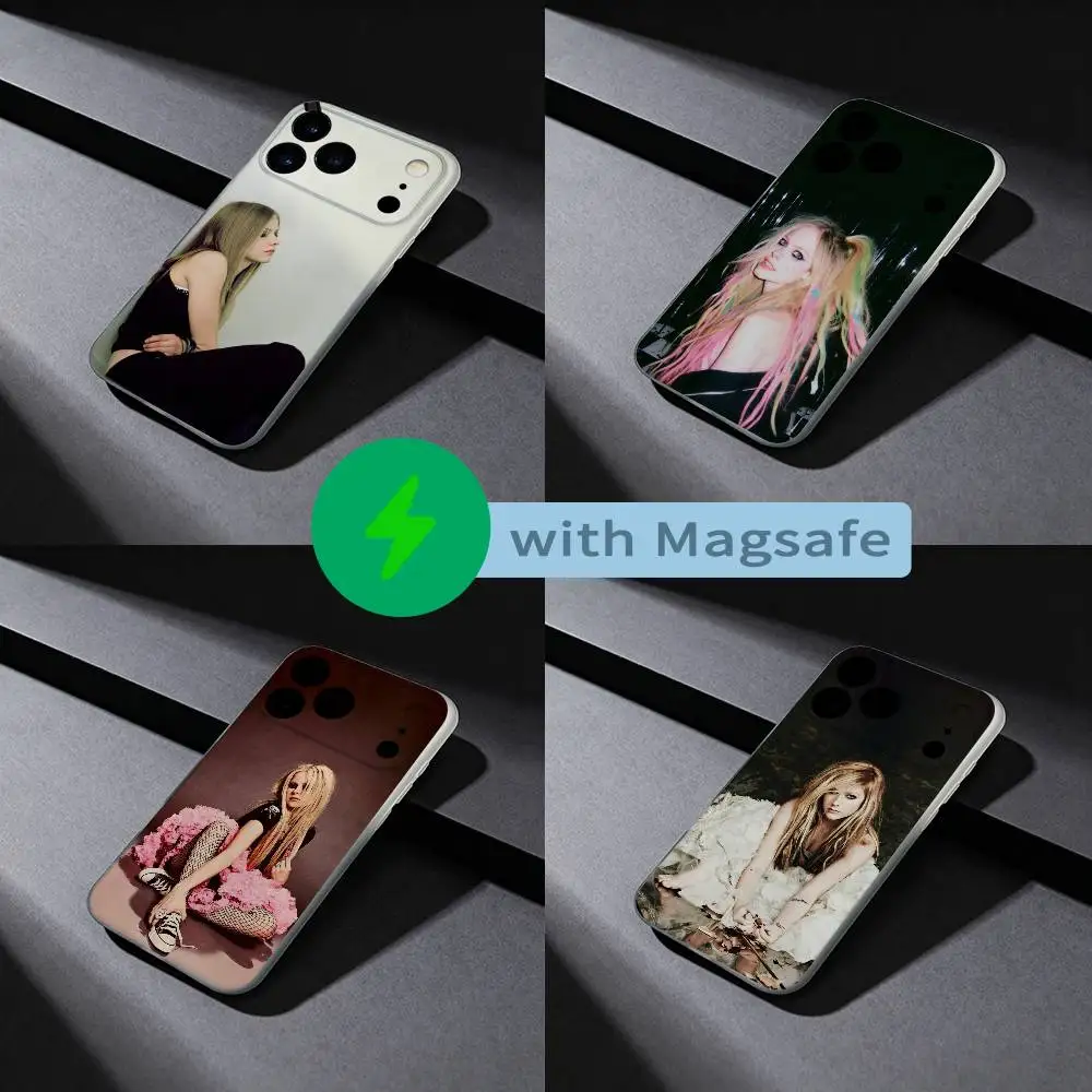 

A-Avril Lavigne Rock Let Go Phone Case For iPhone 17,16,15,14,13,12,X,XS,Pro,Max,Plus,E,Air,Mini with Magsafe Magnetic Liquid