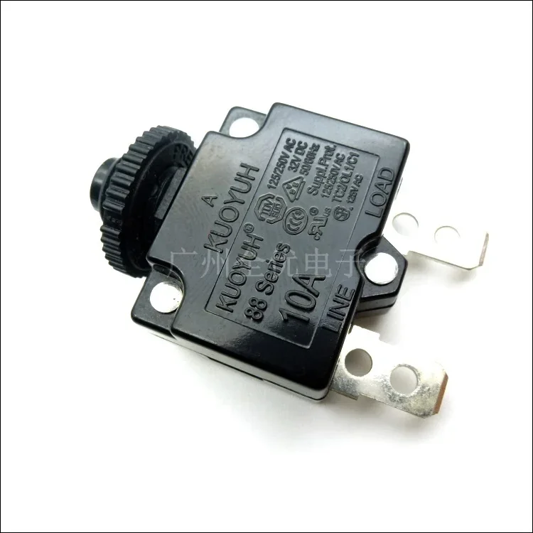 88 Series 10A Circuit Breakers KUOYUH Overcurrent Protector Overload Switch