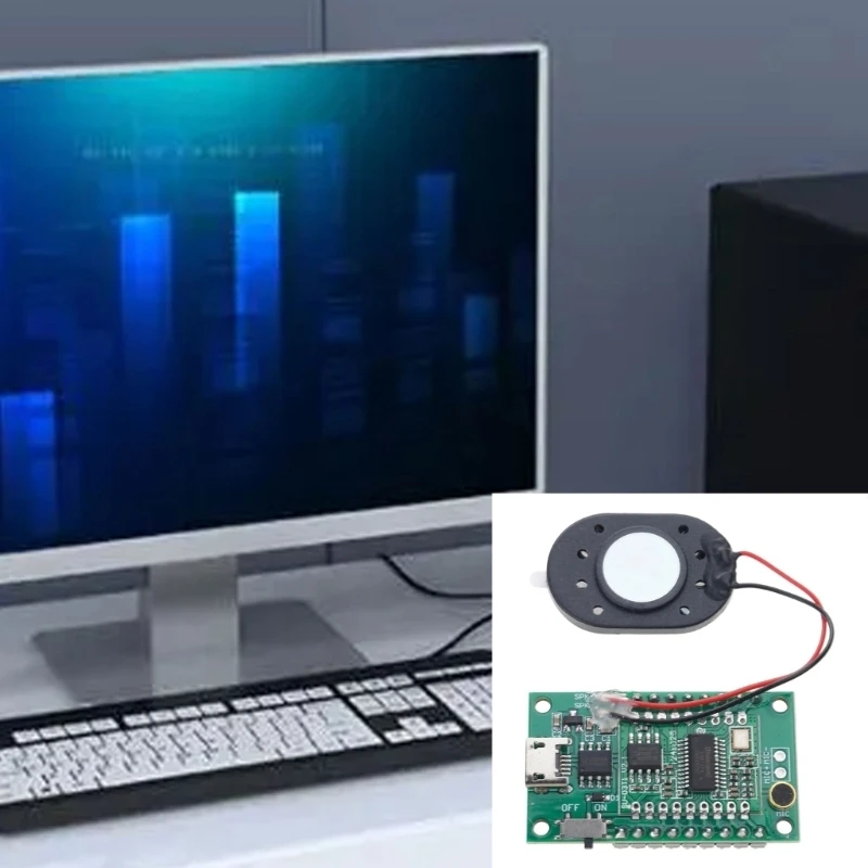 5asd Intelligent Voice Recognition Module Offline Voice Control Recognition Switches Module Voice Control Development Board