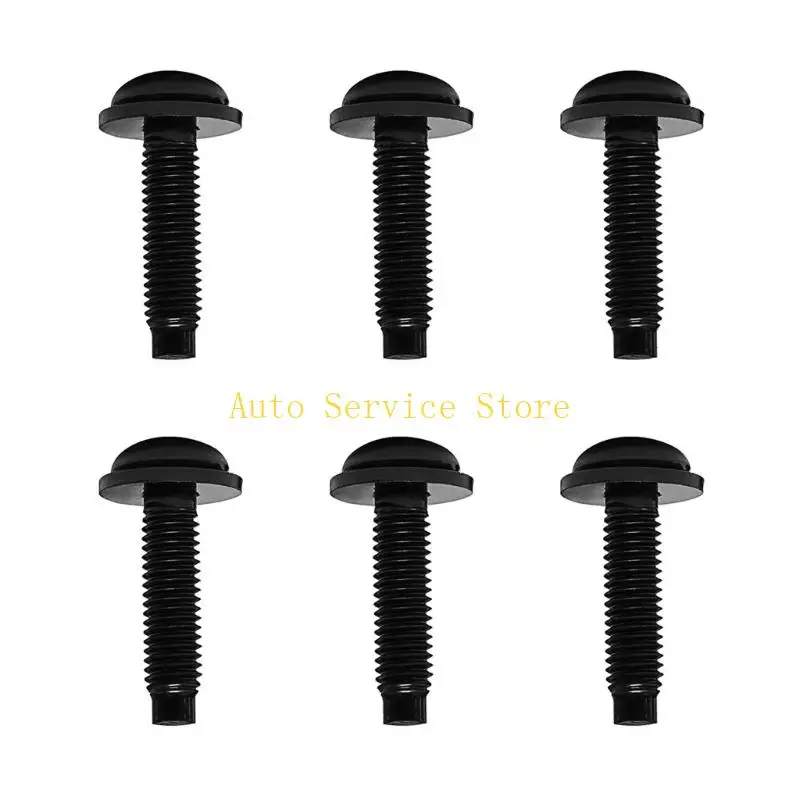 462A Premium Fasteners For Vehicle Windshield Frame 6PCS Pack Corrosion Resistant Carbon Steel
