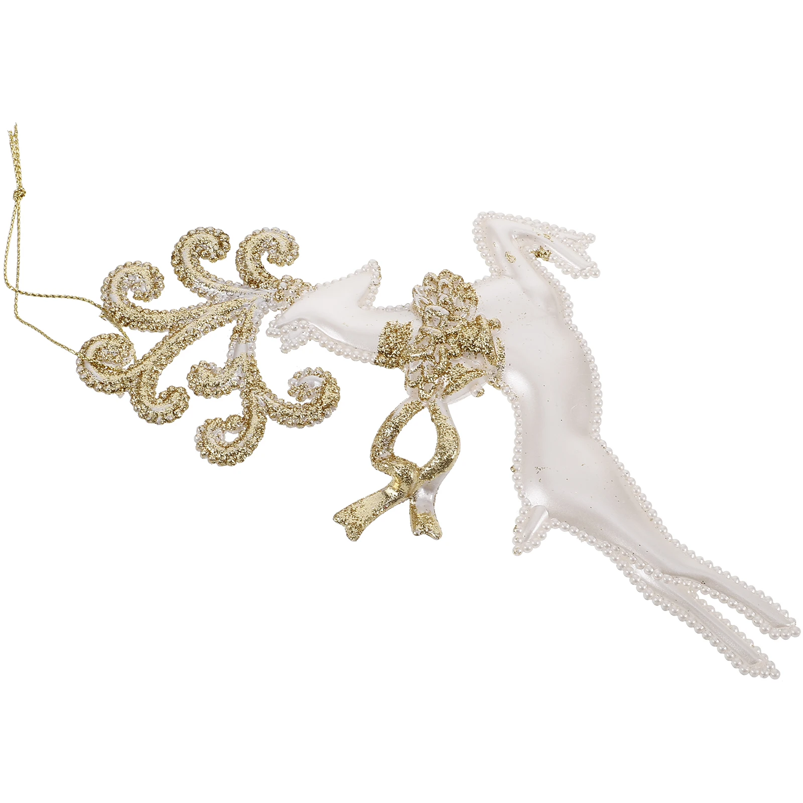 الرنة إِلْكَة عيد الميلاد معلقة حلية شجرة عيد الميلاد قلادة عطلة ديكور حفلات ديكور داخلي عيد الميلاد معلقة الغزلان