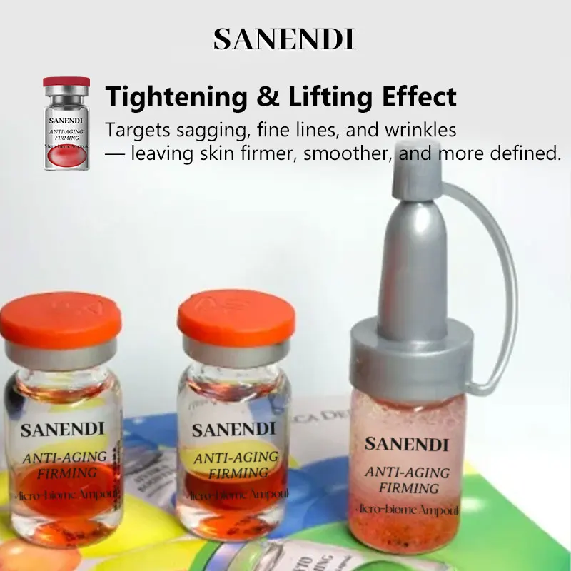 cura della pelle coreana Essenza probiotica 7ML * 5 VAIS EXO PDRR Salmone DAN Stelo Cell Siero riparazione Linea sottile PDRN Acido ialuronico