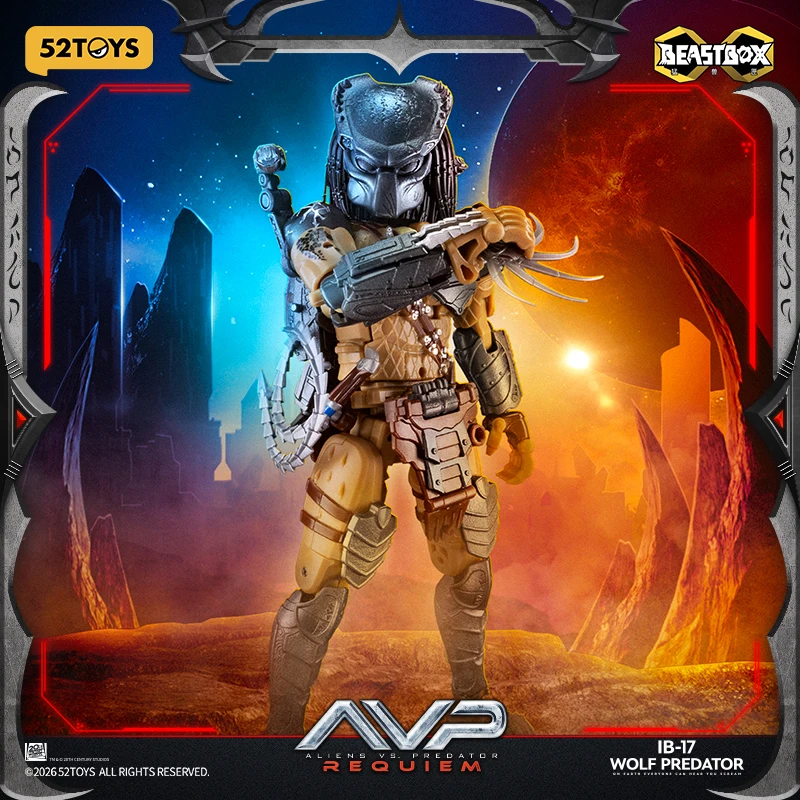 52TOYS INFINITYBOX IB-17 WOLF PREDATOR Transformation Collectible