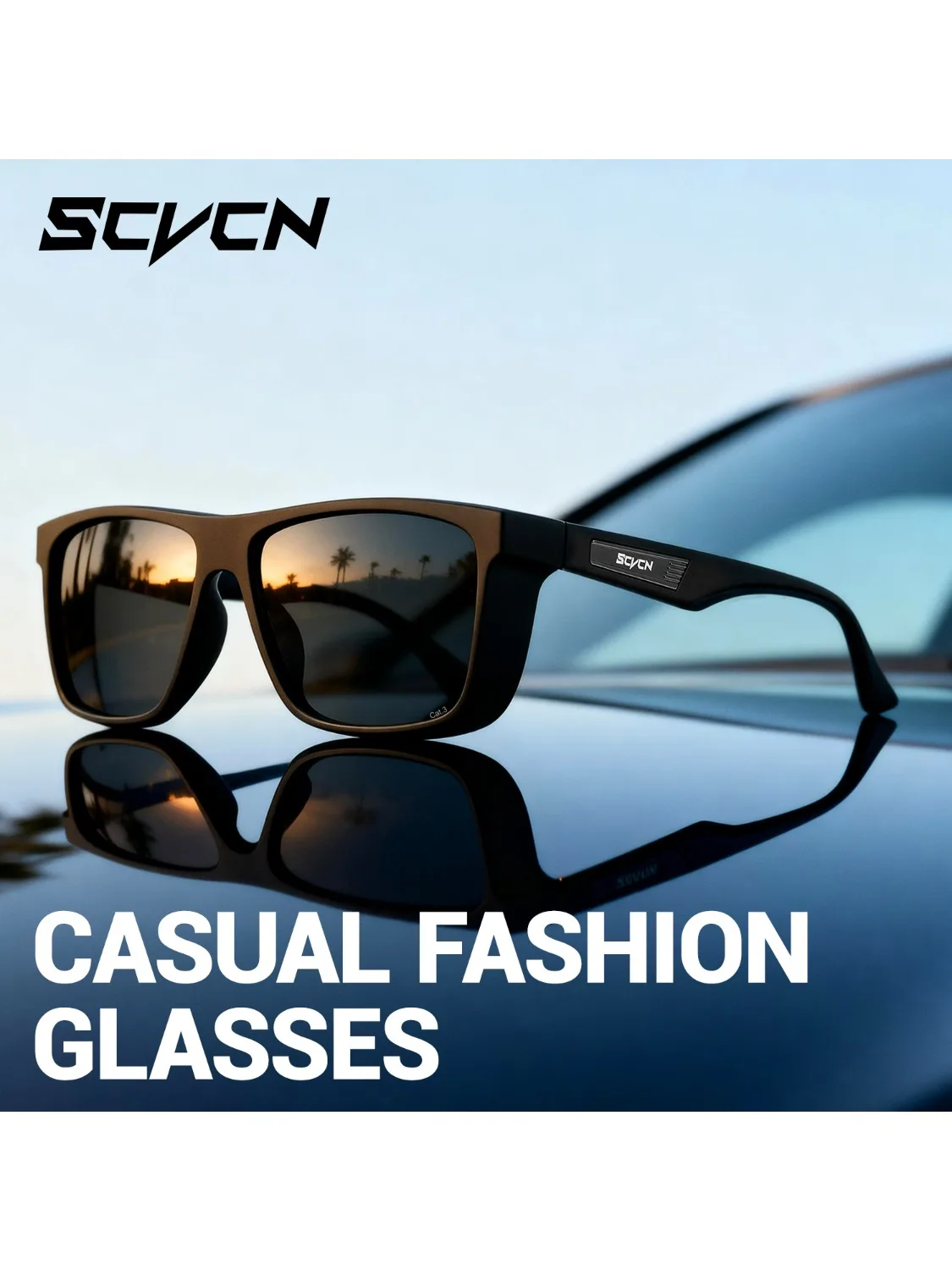 AliExpress SCVCN HD Polarized Fishing Sunglasses Stylish Outdoor Sports Glasses for Cycling Running and Rock Climbing Driving Sunglasses
