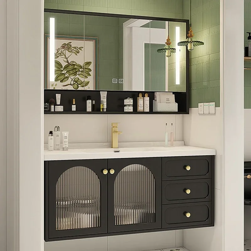 Vanity Mirror Luxury Bathroom Cabinets Smart Light Locker Home Furniture Sanitation Bathroom Cabinets Shower Miroir De Salle