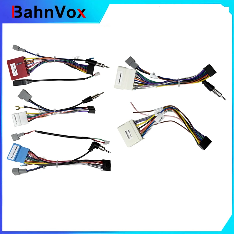 Cable harness 16pin Car 16pin Radio Wire Adapter For Mazda 2 3 6 ruiyi BT-50 Nissan Suzuki Swift SX4 Isuzu Low Config