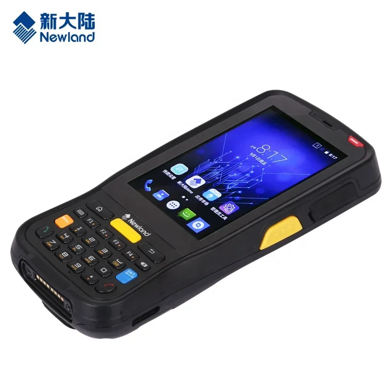 Juxing NLS-MT66 Android 8,1 PDA portátil teclado Digital terminal de computadora móvil colector de datos