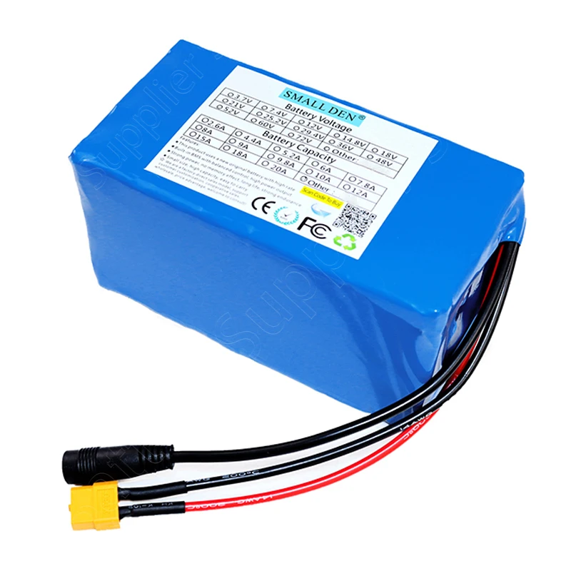 36V 7Ah LiFePO4 Battery Pack 12S1P-32700 Built-in 30A BMS with Port Suitable for various power tools +3A charger