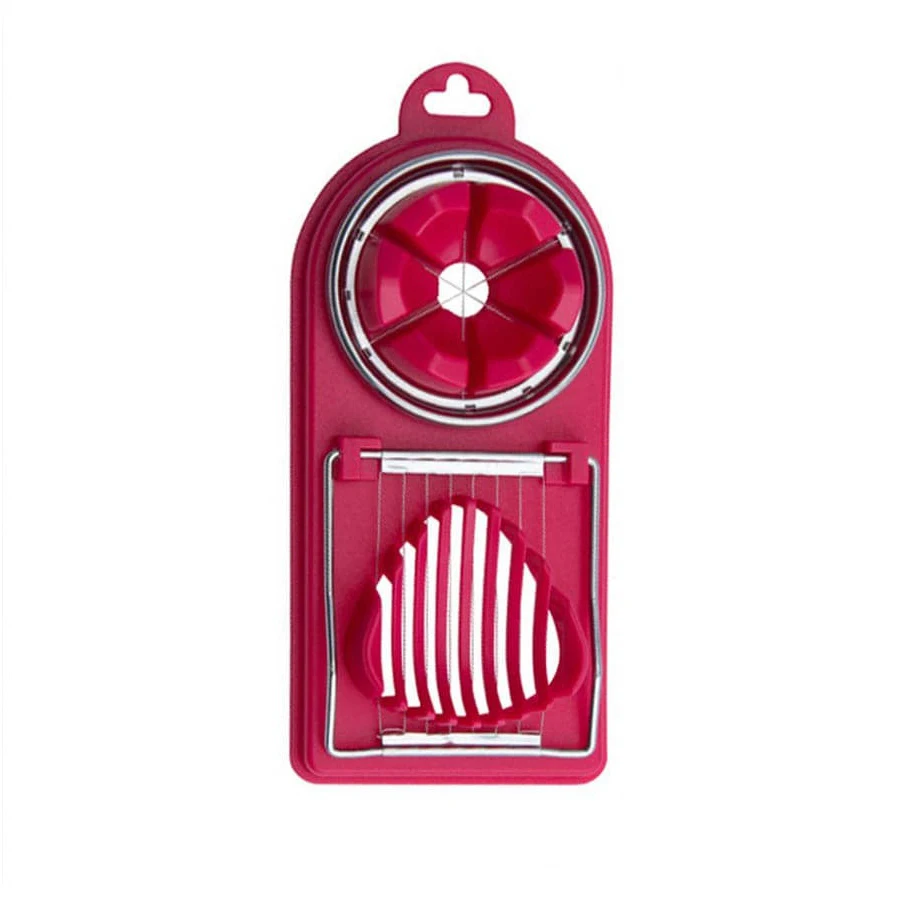 Multifunctional PP Base Egg Cutter 2-in-1 Stainlesssteel Wir