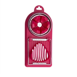 Multifunctional PP Base Egg Cutter 2-in-1 Stainlesssteel Wire Pull Egg Cutter for Hanging Highquality Kitchen Accessorytools