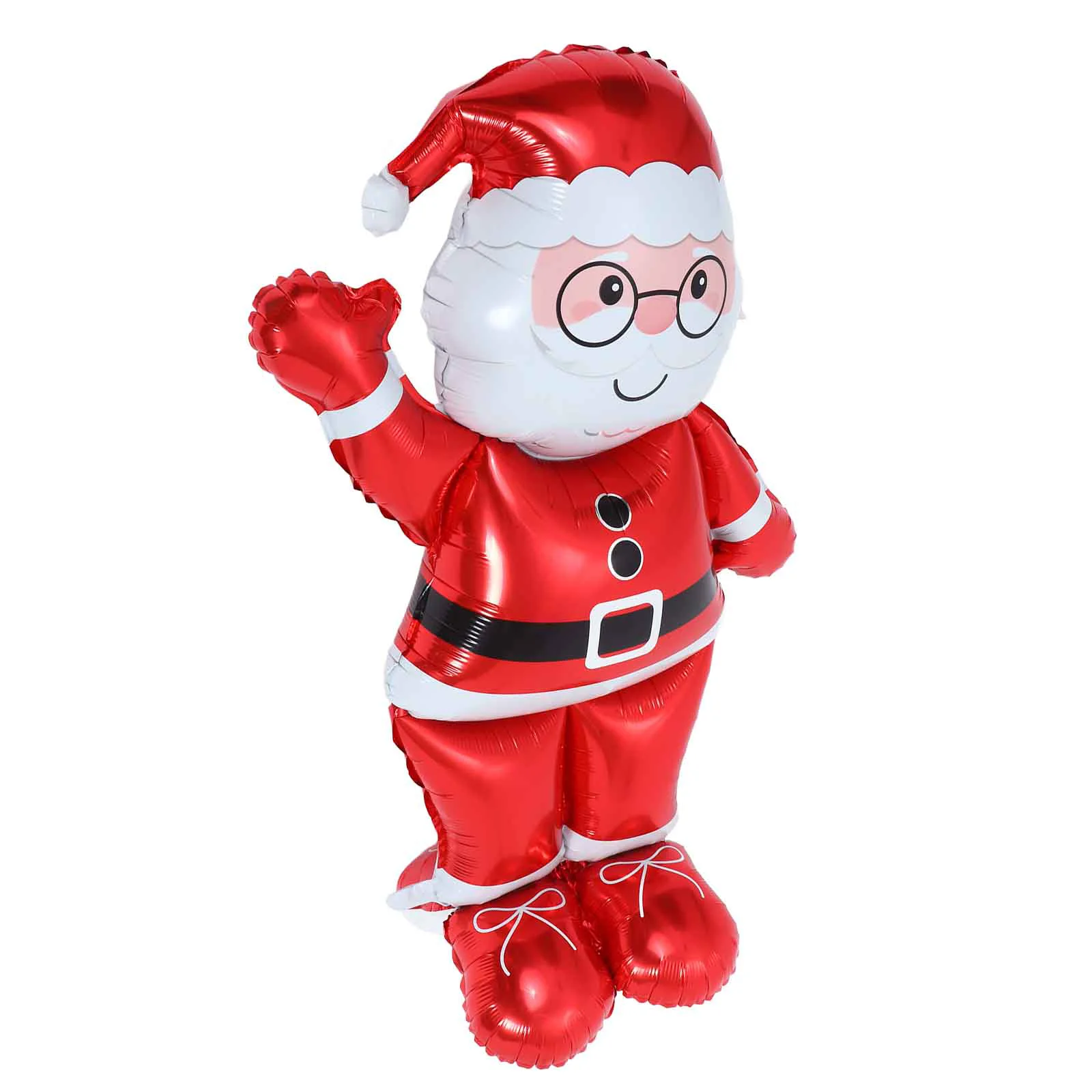 Clear Ornaments Christmas Balloon Santa Film Claus Model Party Decor Elk of Red Inflatable Balloons Dad