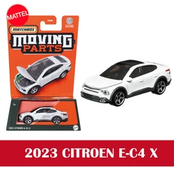 Original Mattel Toys Matchbox Car Moving Parts 1/64 Metal Diecast 2023 Citroen E-C4 X modello di veicolo regalo di compleanno per collezionisti