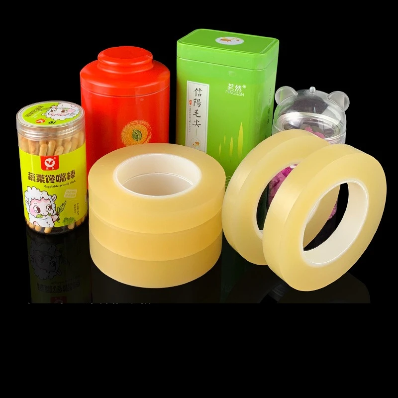 1PC Scotch Tape PVC Non-marking Tape Tinplate Box Tin Can Edge Sealing Biscuit Box Sealing Food Sealing Tape view 4