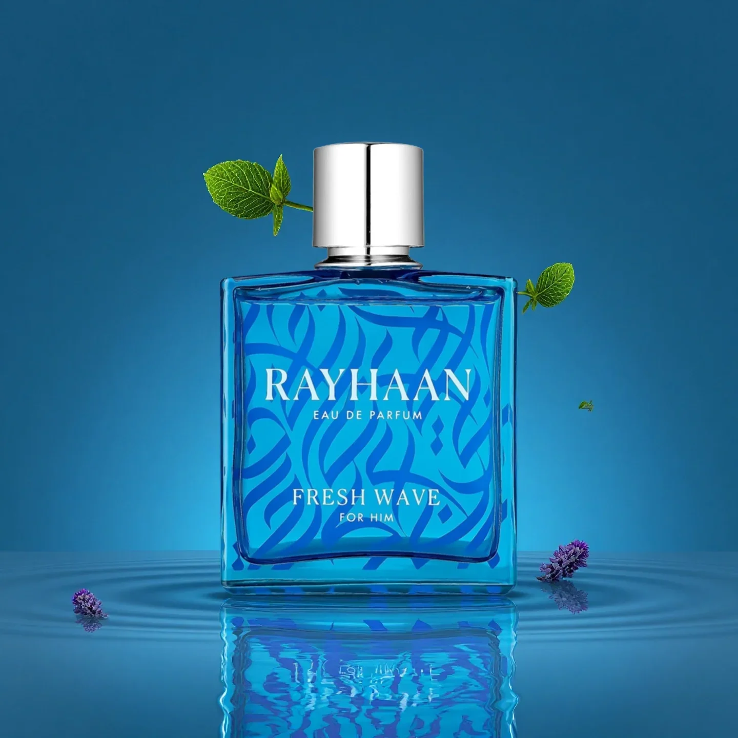

RayHaan Fresh Wave Citrus Aqua Woody Perfume Spray 100ml for Men Women Single Bottle Clean Refreshing Long Lasting Gift