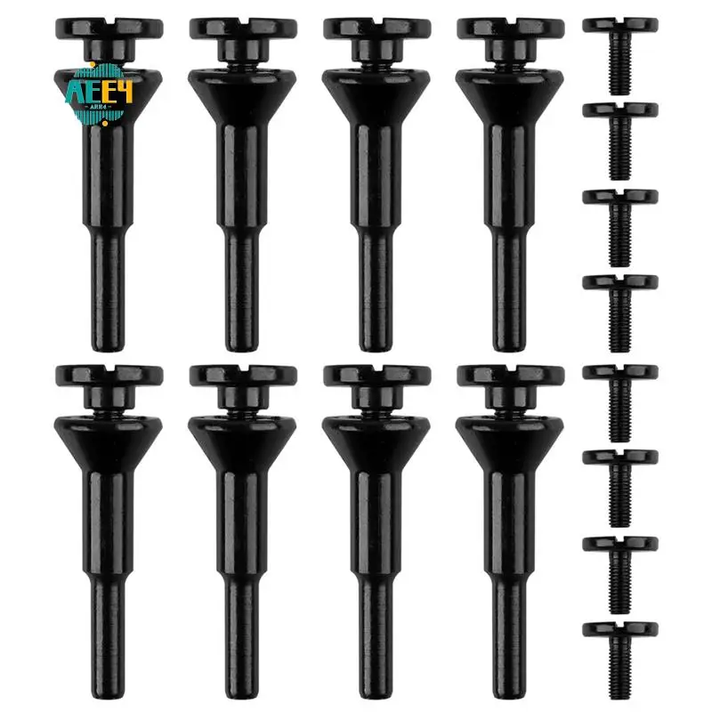 

AEE4-Mounting Mandrel 3/8In & 1/4In Arbor Hole, Cut-Off Wheel For Die Grinder Accessories Drill Bits Tool