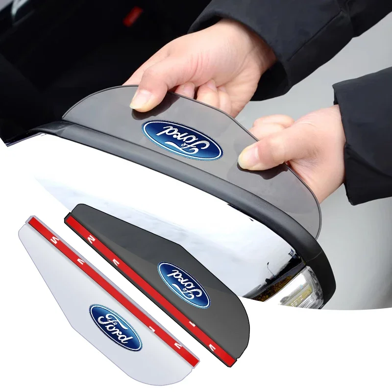 Автомобильное зеркало заднего вида, защитная крышка для бровей для Ford Focus 2 3 MK2 MK3 MK4Kuga Fiesta Ecosport MONDEO Fusion