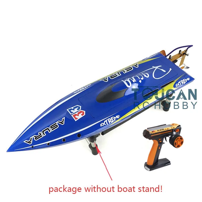 H750 RC Racing Boat Fiber Glass Blue RTR Electric High Speed Remote Control Ship W/ Motor Servo ESC Battery THZH0031-SMT1