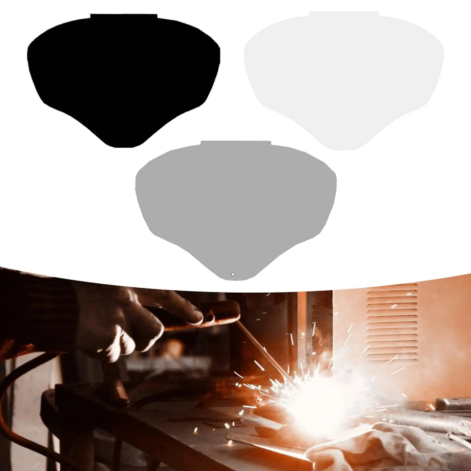 Protective Visor Versatile Face Shield Lens for Welding Grinding Gardening