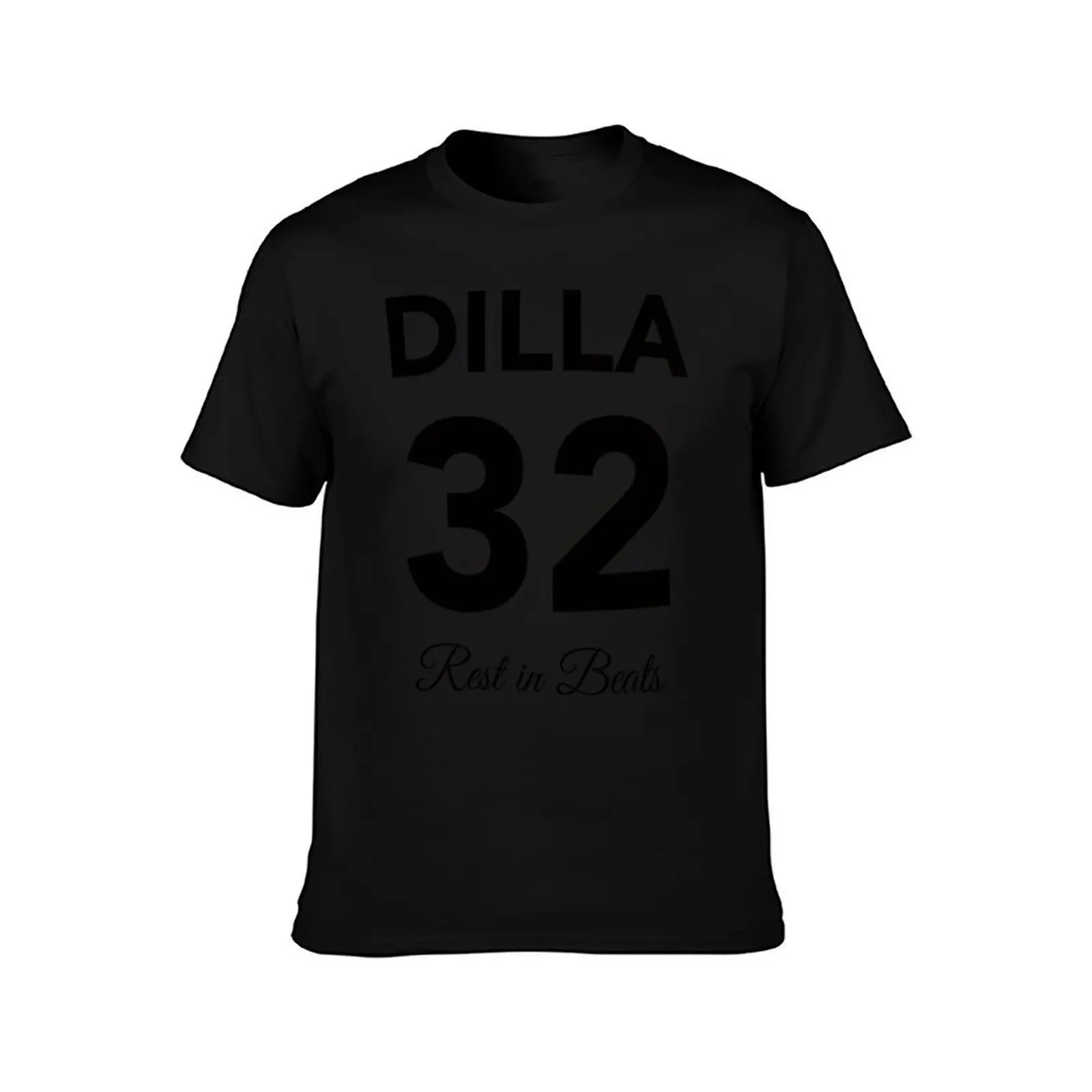 J Dilla 32 RIP T-Shirt plus size tops customs Short sleeve tee plain mens graphic t-shirts