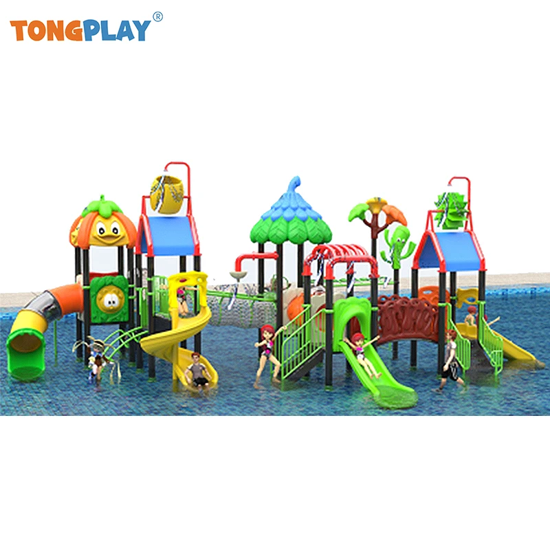 Outdoor High Quality Plastic Slides for Children's Entertainment Park Playground Slides Water Slides