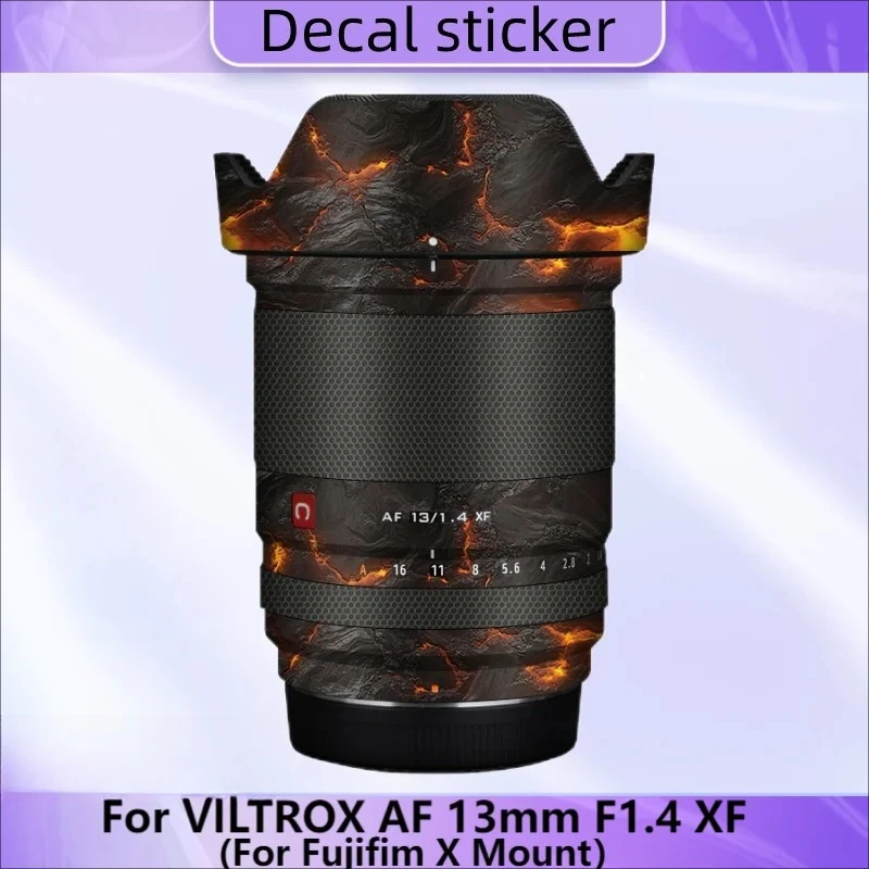

For VILTROX AF 13mm F1.4 XF for Fujifim X Mount Lens Sticker Protective Skin Decal Film Anti-Scratch Protector Coat AF13 13/1.4