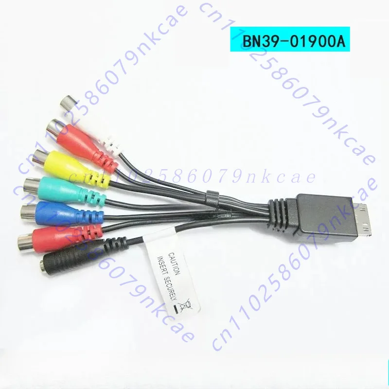 For Samsung TV F HU multimedia junction box AV color difference audio & video cable BN39-01900A