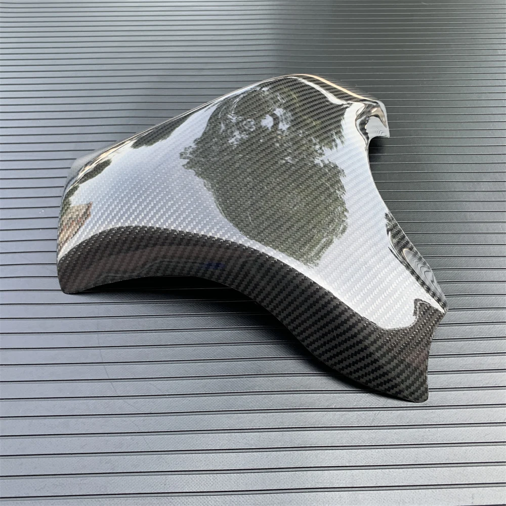 

Защитная крышка топливного бензобака из настоящего углеродного волокна для мотоцикла, подходит для kawasaki Ninja ZX 6R ZX6R 2019 2020 2021 2022 2023 2024