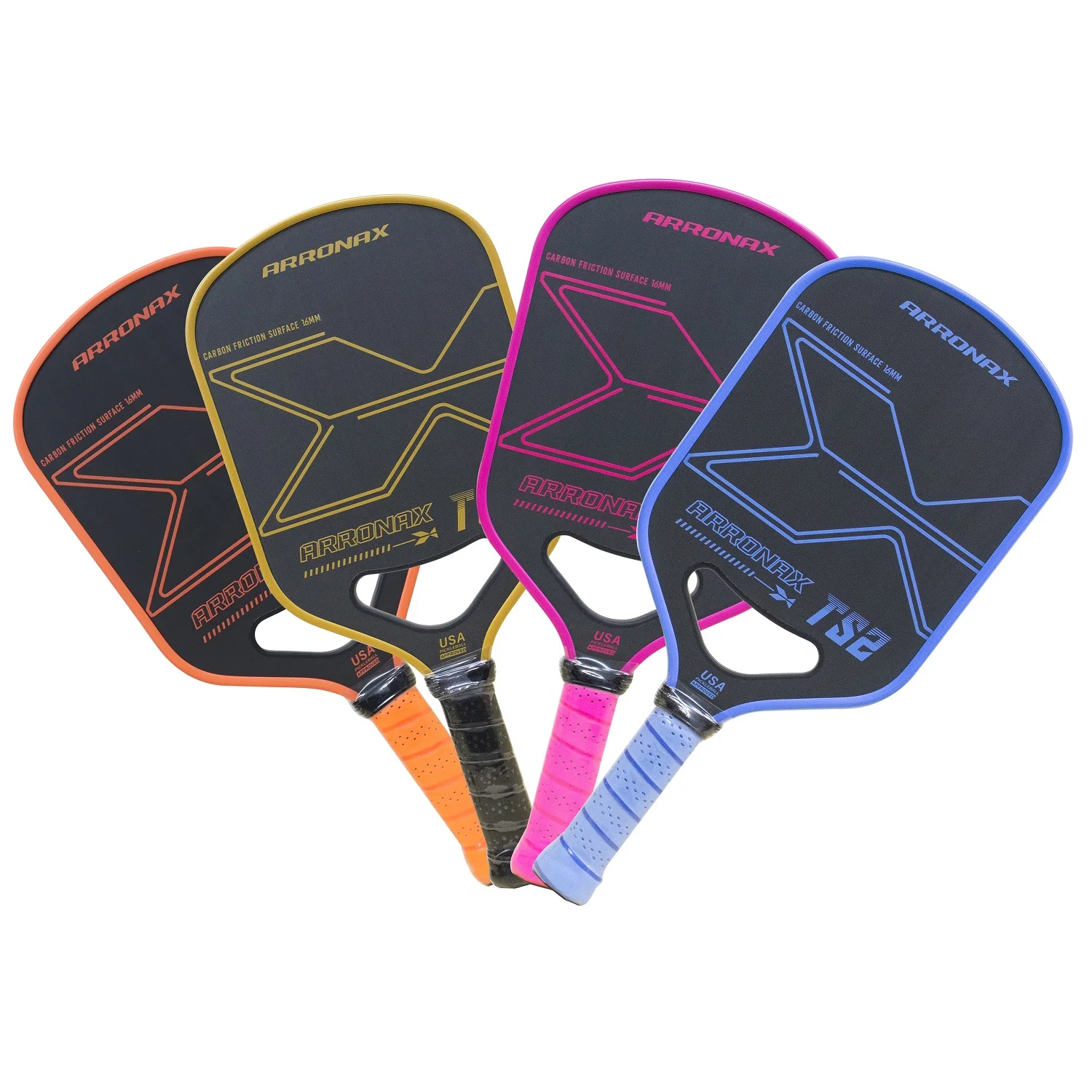 

Pickleball Paddle Desire Elongated Power Air Series, Carbon Fiber Textured Surface, 16mm PP Core Pickleball Paddles