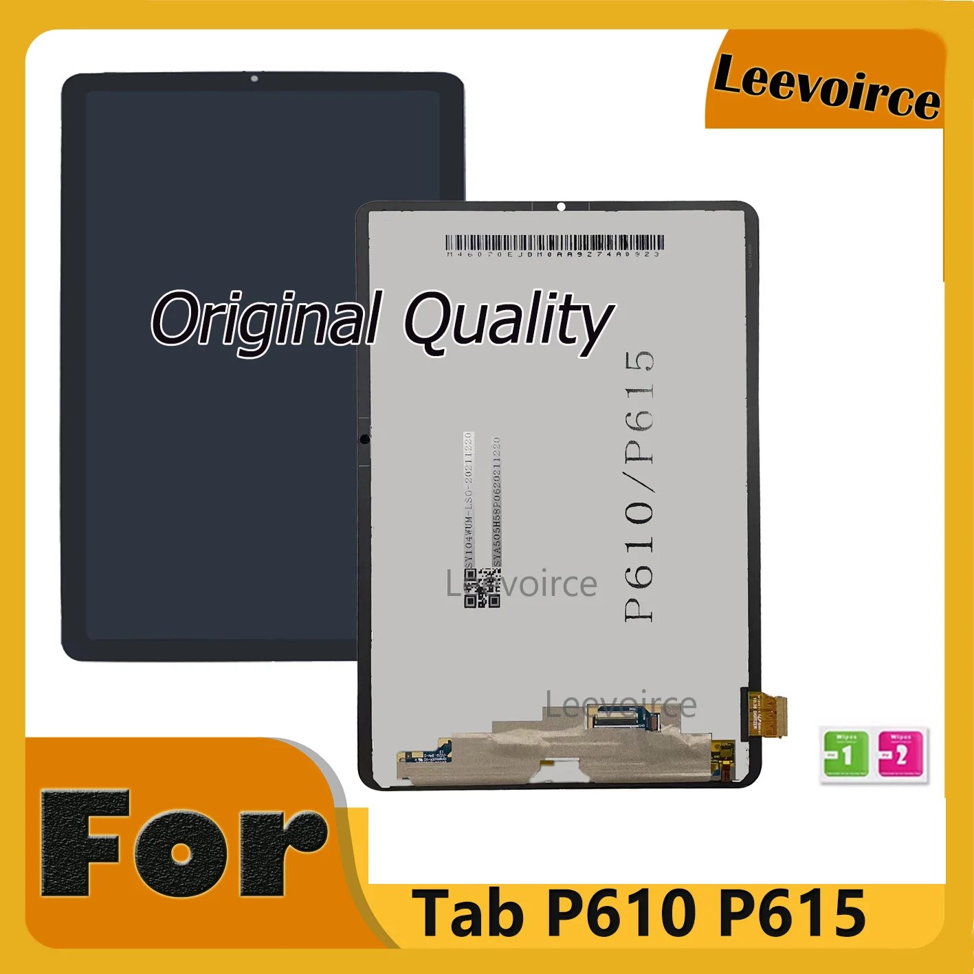 For Tab S6 Lite Display P610 P615 P617 SM-P610 SM-P615 P613 P617 P619 LCD Touch Tablet Screen Replace Digitizer Plane Assembly