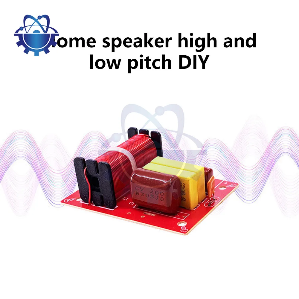 Luidspreker Frequentie Divider Board 2 Way Treble Bas Hifi Audio Crossover Filter Frequency Distributeur Diy Module