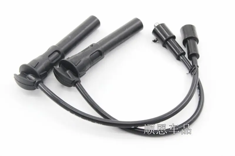 Auto parts High Quality 2 pcs/set  Ignition Cable Spark Plug Wire for Zotye T600 1.5T
