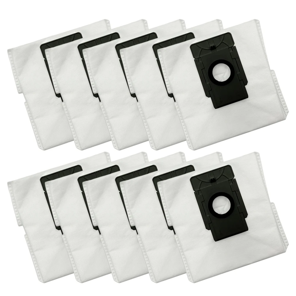 4/10pcs Robot Vacuum Cleaner Bags For Tapo RV30 Plus And RV10 Plus RVA200 4L Disposable Dust Bags Vacuum Parts