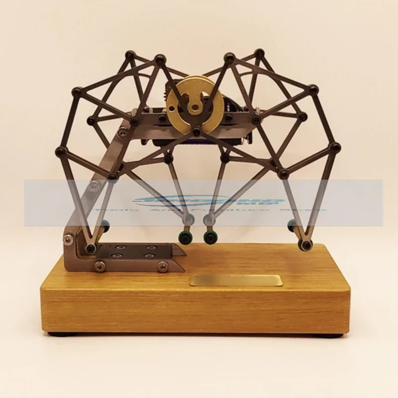 رباعية الأرجل المشي روبوت الميكانيكية أطقم منمذجة والعتاد مدفوعة نابض بالحياة Strandbeest لعبة مجسمة الكبار جمع الهدايا