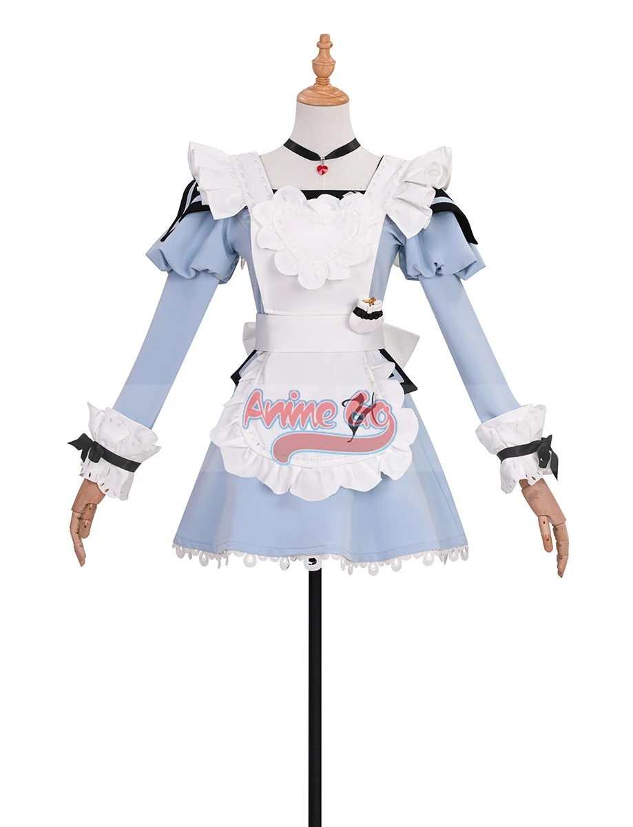 

FF14 Valentione Apron‌ Cosplay Costume Women Dress Outfit for Halloween Party Role Play