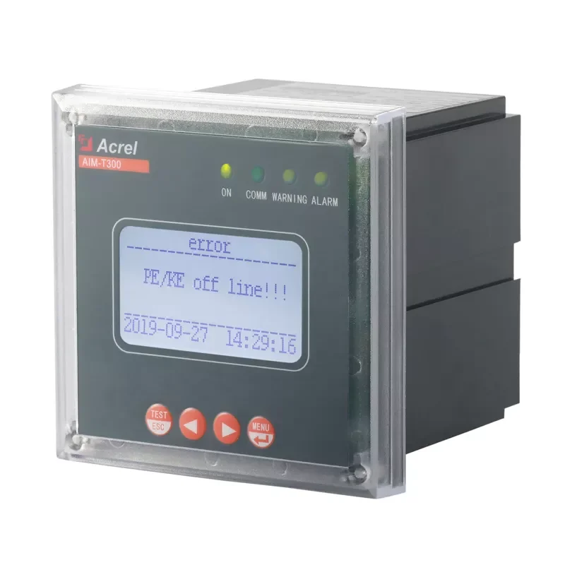 AIM-T300 Industry Insulation For Low Voltage Ungrounded System With Insulation Fault Warning Fault Alarm